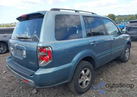 2007 Honda Pilot Ex from USA, damaged, VIN 5FNYF184X7B006883